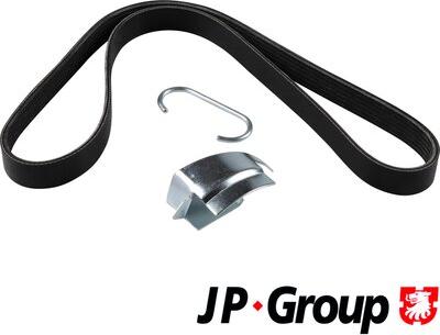 JP Group 1518101810 - V formos rumbuotas diržas, komplektas xparts.lv