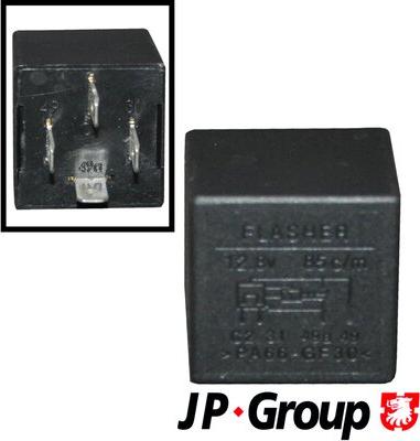 JP Group 1199208400 - Avārijas gaismas signāla relejs xparts.lv