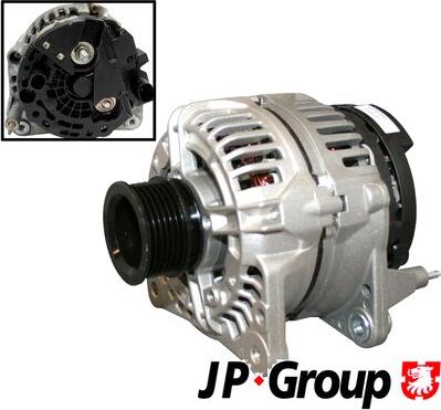 JP Group 1190100800 - Kintamosios srovės generatorius xparts.lv