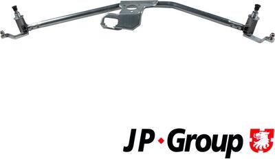 JP Group 1198103000 - Stiklu tīrītāja sviru un stiepņu sistēma xparts.lv