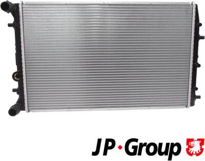JP Group 1114204400 - Radiator, engine cooling xparts.lv