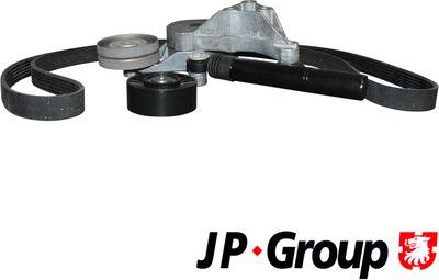JP Group 1118112810 - V-Ribbed Belt Set xparts.lv