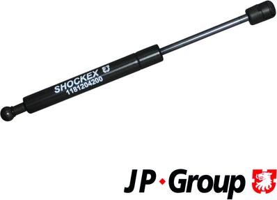 JP Group 1181204200 - Газовая пружина, упор xparts.lv