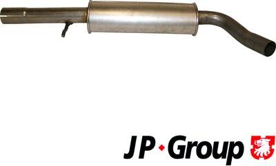 JP Group 1120502700 - Vidējais izpl. gāzu trokšņa slāpētājs xparts.lv