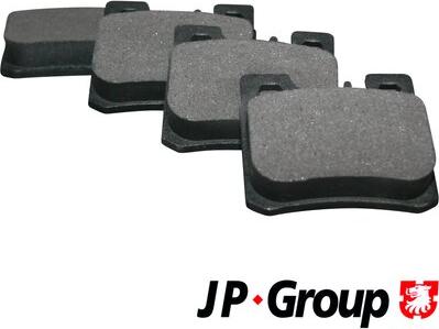 JP Group 1363700410 - Тормозные колодки, дисковые, комплект xparts.lv