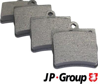JP Group 1363700510 - Тормозные колодки, дисковые, комплект xparts.lv