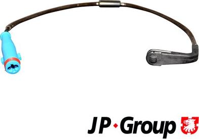 JP Group 1297301800 - Сигнализатор, износ тормозных колодок xparts.lv