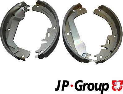 JP Group 1263901010 - Stabdžių trinkelių komplektas xparts.lv