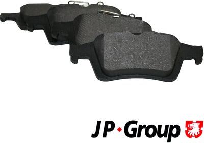 JP Group 1263700610 - Тормозные колодки, дисковые, комплект xparts.lv