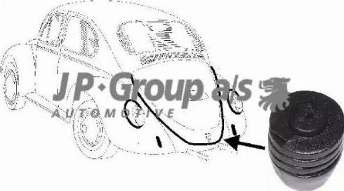 JP Group 8180150106 - Зажим, молдинг / защитная накладка xparts.lv
