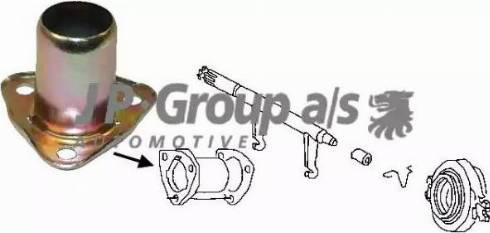 JP Group 8130300100 - Guide Tube, clutch xparts.lv