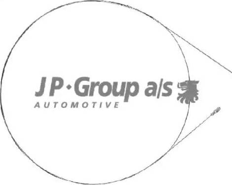 JP Group 8170700106 - Motora pārsega slēdzenes trose xparts.lv