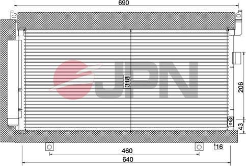 JPN 60C9132-JPN - Kondensators, Gaisa kond. sistēma xparts.lv