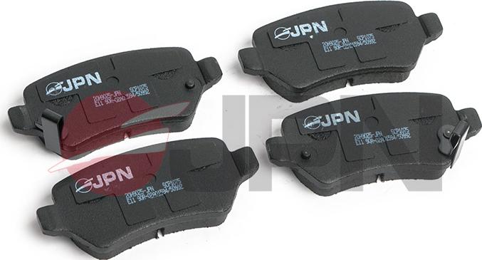 JPN 20H9025-JPN - Тормозные колодки, дисковые, комплект xparts.lv
