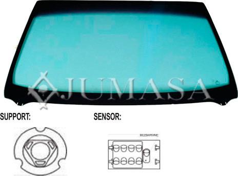 Jumasa V3330564 - Windscreen xparts.lv