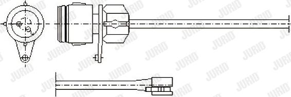 Jurid 581342 - Indikators, Bremžu uzliku nodilums xparts.lv