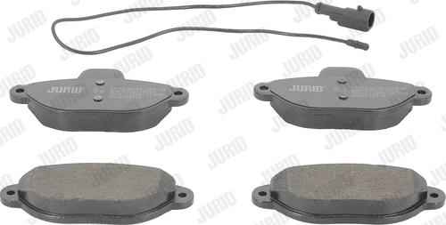 Jurid 571523D - Brake Pad Set, disc brake xparts.lv