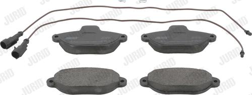 Jurid 571523J - Brake Pad Set, disc brake xparts.lv