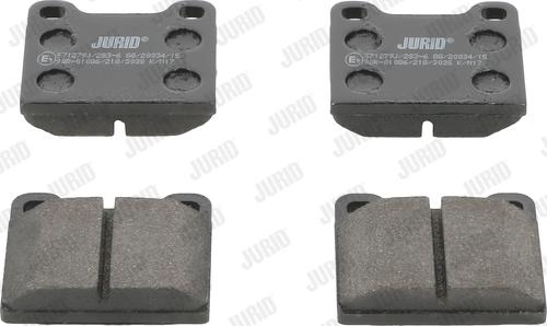 Jurid 571279J - Brake Pad Set, disc brake xparts.lv