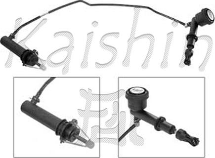 Kaishin PFLR100 - Master / Slave Cylinder Kit, clutch xparts.lv