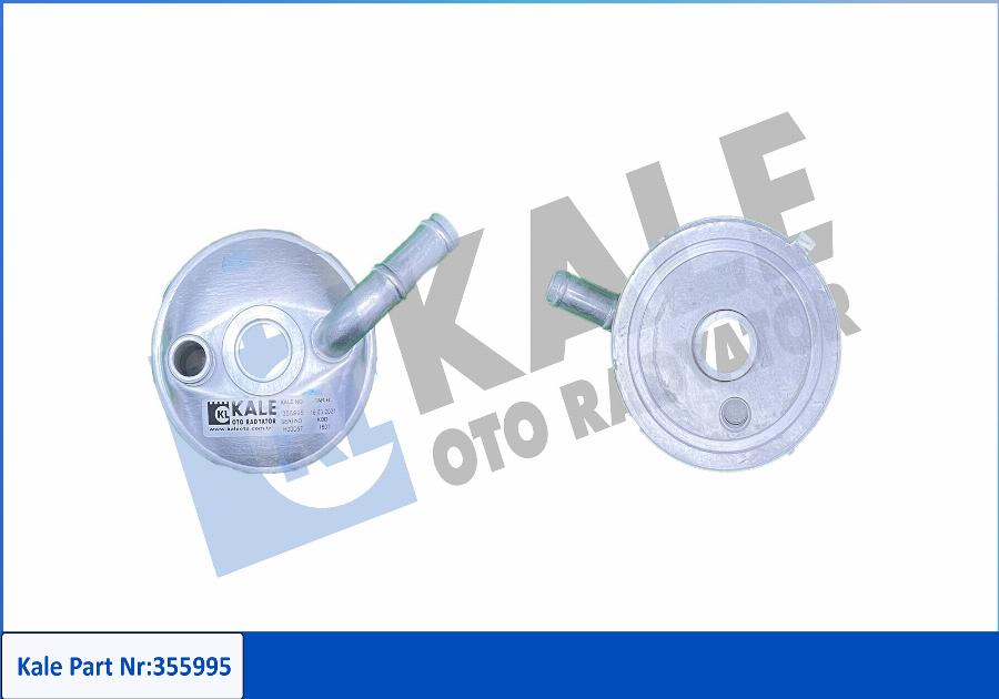 KALE OTO RADYATÖR 355995 - Oil Cooler, automatic transmission xparts.lv