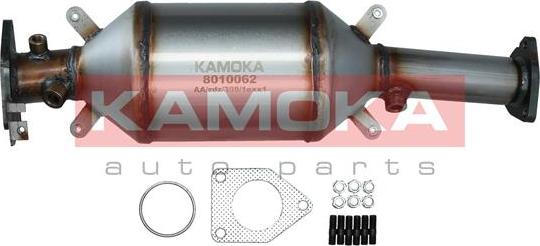 Kamoka 8010062 - Nosēdumu / Daļiņu filtrs, Izplūdes gāzu sistēma xparts.lv