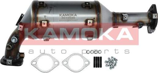 Kamoka 8010020 - Сажевый / частичный фильтр, система выхлопа ОГ xparts.lv