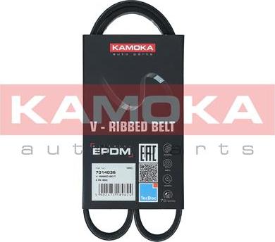 Kamoka 7014036 - Поликлиновой ремень xparts.lv