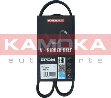 Kamoka 7015014 - Поликлиновой ремень xparts.lv
