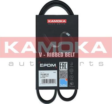 Kamoka 7016012 - V formos rumbuoti diržai xparts.lv