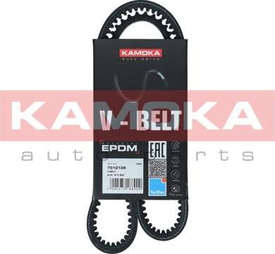 Kamoka 7010108 - Клиновой ремень, поперечные рёбра xparts.lv