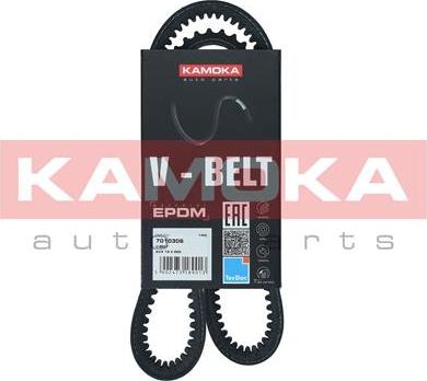 Kamoka 7010306 - Клиновой ремень, поперечные рёбра xparts.lv