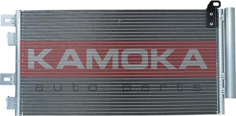 Kamoka 7800017 - Condenser, air conditioning xparts.lv