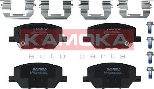 Kamoka JQ101419 - Тормозные колодки, дисковые, комплект xparts.lv
