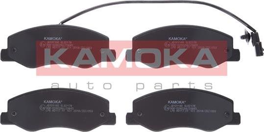 Kamoka JQ101140 - Тормозные колодки, дисковые, комплект xparts.lv