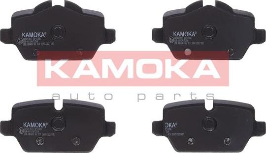 Kamoka JQ1013612 - Brake Pad Set, disc brake xparts.lv