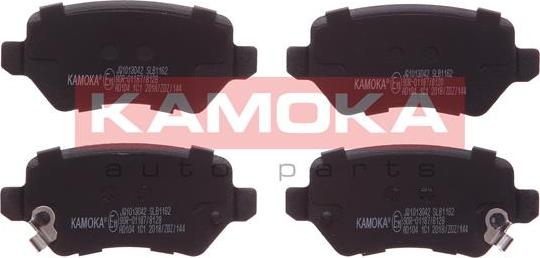 Kamoka JQ1013042 - Тормозные колодки, дисковые, комплект xparts.lv