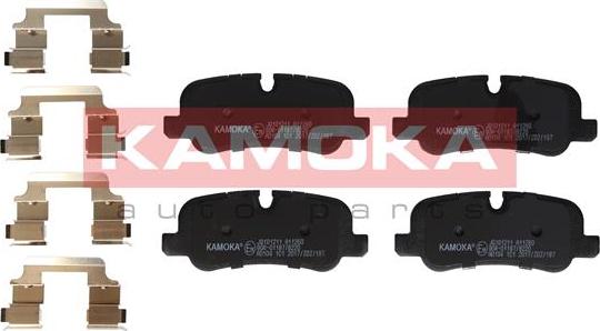 Kamoka JQ101211 - Тормозные колодки, дисковые, комплект xparts.lv