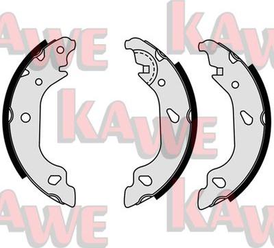 Kawe 07930 - Комплект тормозных колодок, барабанные xparts.lv