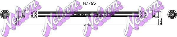 Kawe H7765 - Bremžu šļūtene xparts.lv