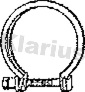 Klarius 430625 - Savienojošie elementi, Izplūdes gāzu sistēma xparts.lv