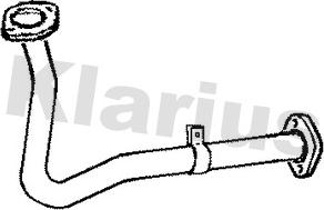 Klarius 120385 - Труба выхлопного газа xparts.lv