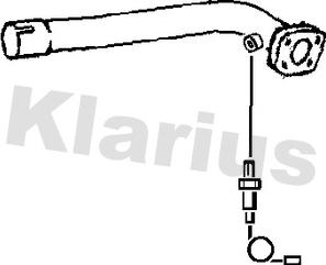 Klarius 301961 - Exhaust Pipe xparts.lv