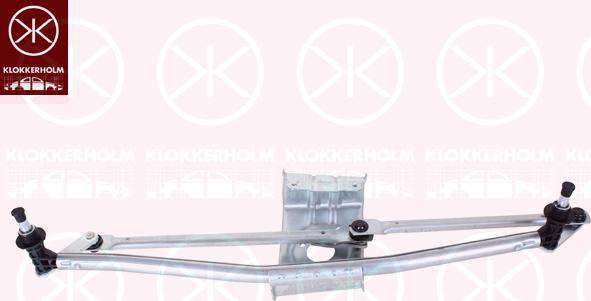 Klokkerholm 95623280 - Stiklu tīrītāja sviru un stiepņu sistēma xparts.lv