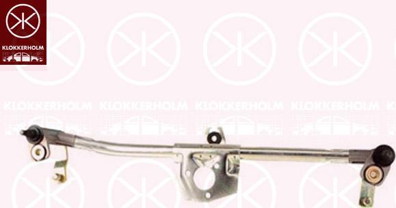 Klokkerholm 95143280 - Система тяг и рычагов привода стеклоочистителя xparts.lv