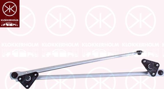 Klokkerholm 90083280 - Система тяг и рычагов привода стеклоочистителя xparts.lv