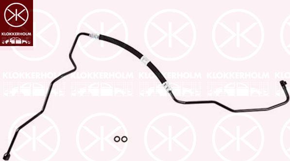Klokkerholm 65263505 - Гидравлический шланг, рулевое управление xparts.lv