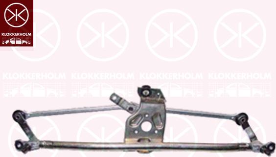 Klokkerholm 20423280 - Stiklu tīrītāja sviru un stiepņu sistēma xparts.lv