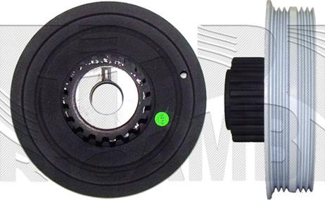 KM International FI20940 - Belt Pulley, crankshaft xparts.lv