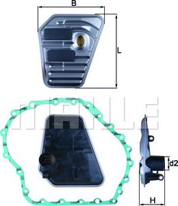 KNECHT HX 167D - Hidraulinis filtras, automatinė transmisija xparts.lv